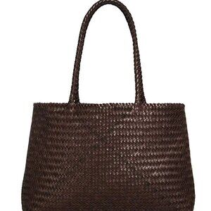 Madewell - Transport E/W Woven Tote brown
